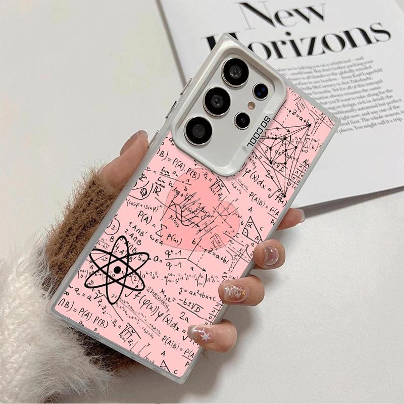 Physics Chemical Mathematics Shockproof Phone Case for Samsung Galaxy S26 Edge S25 Ultra S24 FE S23 Plus S21 Cover Anti Fall Fun