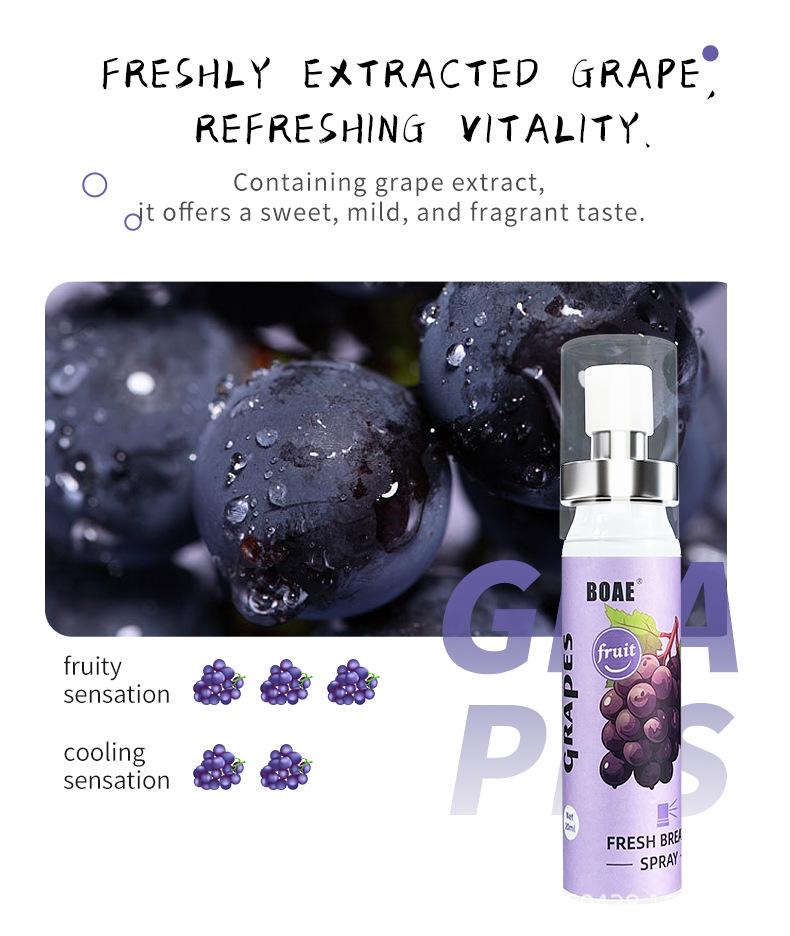 English Version Probiotic Oral Freshening Spray – Portable, Long-lasting Fragrance Mouth Freshener