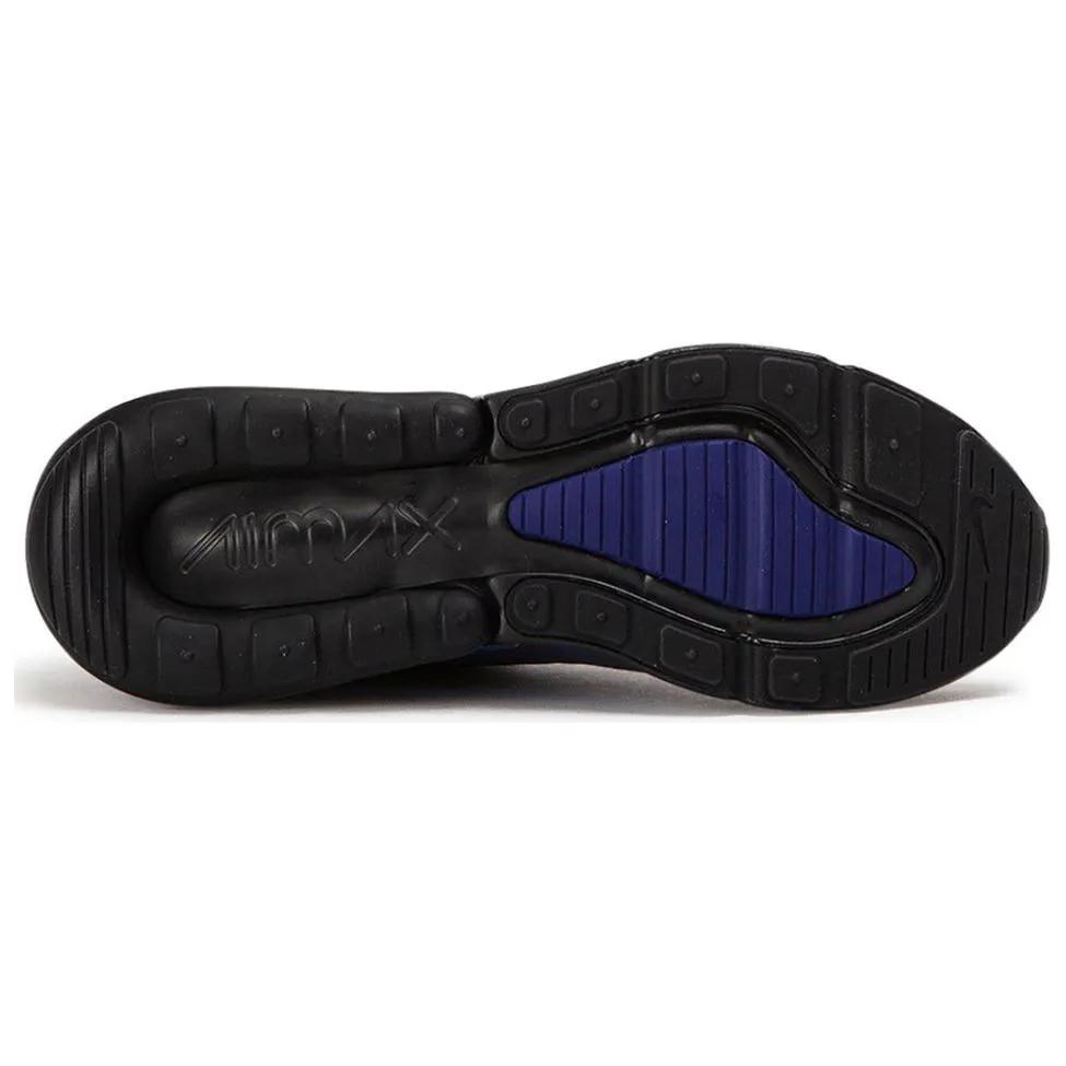 Nike Womens Air Max 270 'Throwback Future' (women's sizes) Black / Laser Fuchsia-Regency Purple Running Shoes AH6789 011
