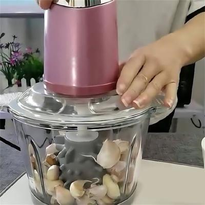 Accessorio Attacco Sbuccia Aglio in Silicone per Tritatutto Aglio 3L/2L Accessori Tritacarne Strumento da Cucina