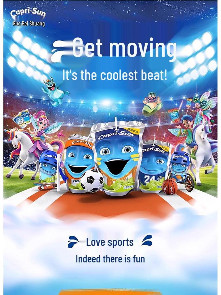 Imported Fruity Goodness: Little Monster Natural Freshly Squeezed 200ml Grape, Pear & Orange Juice for Kids