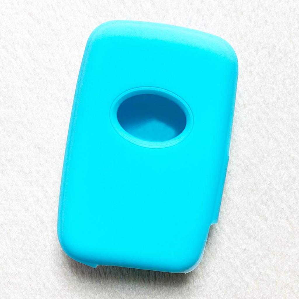 IKT Silicone Cover for Toyota Cars Smart Key 2 Buttons Sky Blue / Prius