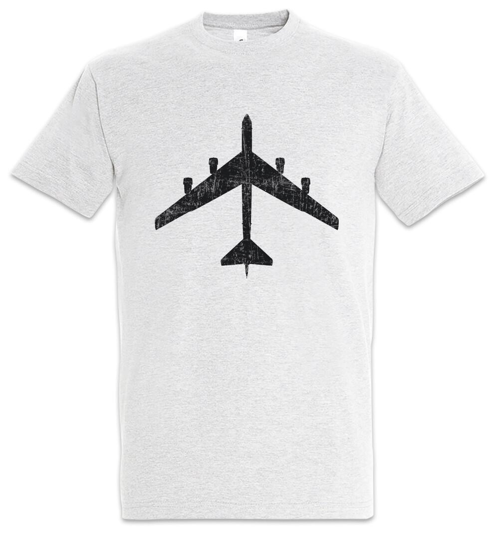 Jet V Silhouette T-Shirt Airforce Fighter Pilot Jet Combat Aircraft Bomber L
