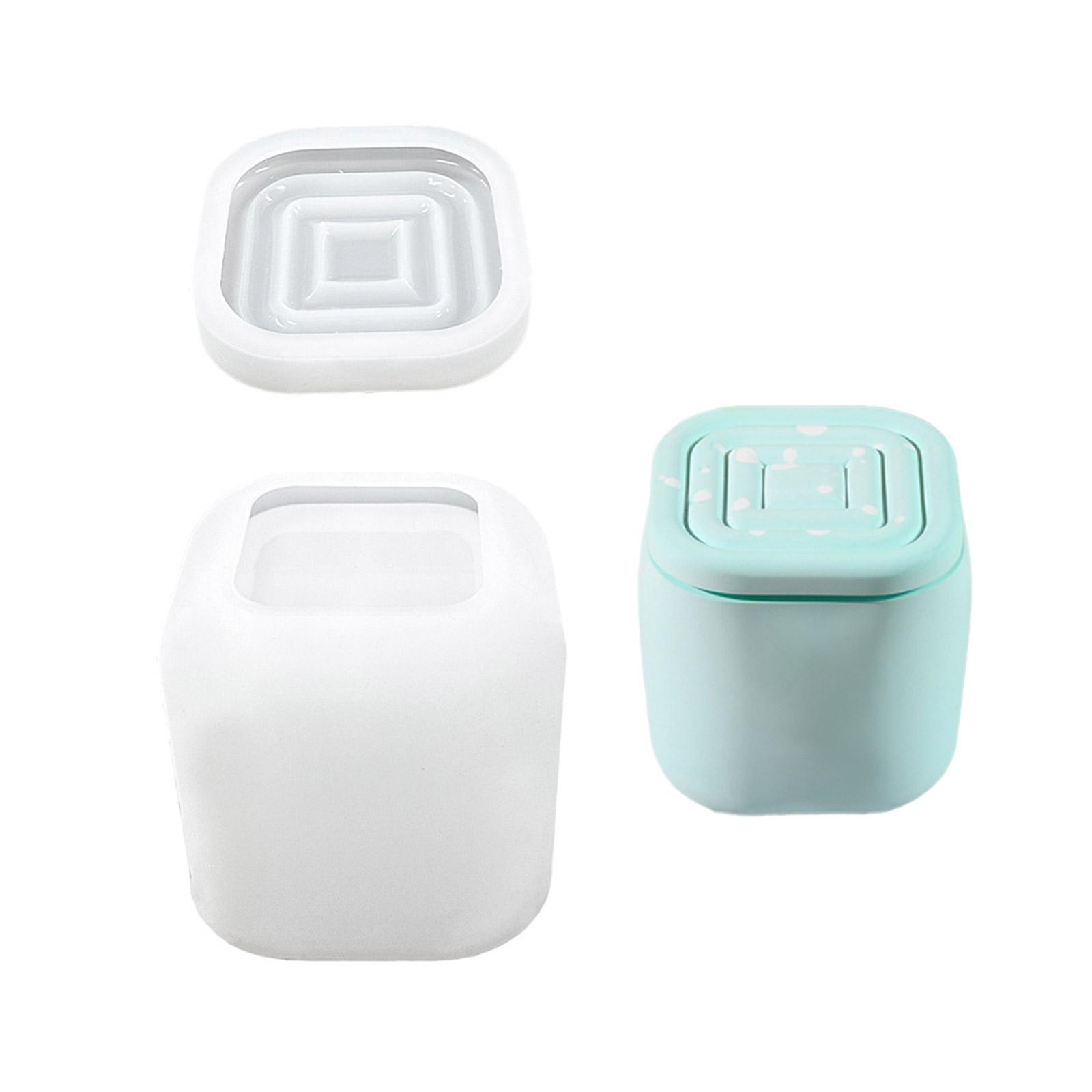 

Силиконовые формы для шкатулок для ювелирных изделий, формы для эпоксидной смолы, контейнер для хранения, формы для банок, формы из смолы, подходящие для коробки для хранения ремесел 1