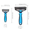 Dual-Headed Dog De-Shedding & Detangling Comb Tool