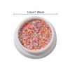 1Box Colorful Polka Dot Nail Art Glitter Sequins Round Shaped Nail Sequins Paillette Flakes For Nail Art 3D Decals Accessories