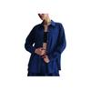 Nike Dri-Fit Perfect Stretch Serie 24.7 Comoda Assorbente dal Sudore Moda Maglia a Maniche Lunghe Camicie da Donna Blu Marino Profondo Blu Vuoto HM8385-455