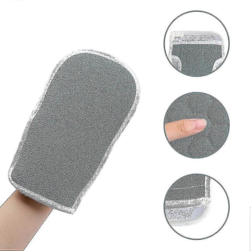 Exfoliating Back Scrubber For Shower,back Washer For Shower With Korean Exfoliating Gloves Mitt For Body Cleansing,exfoliating Body Scrubber For Men A