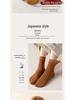 8 Pairs Women's Thick Cotton Mid-Calf Socks - Warm, Thermal, Over-the-Knee Fleece Socks for Summer