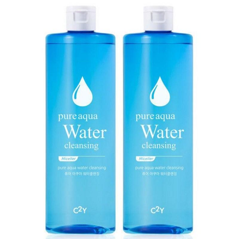 Aqua Large Size Cleansing Water 500ml 2 pcs C2Y