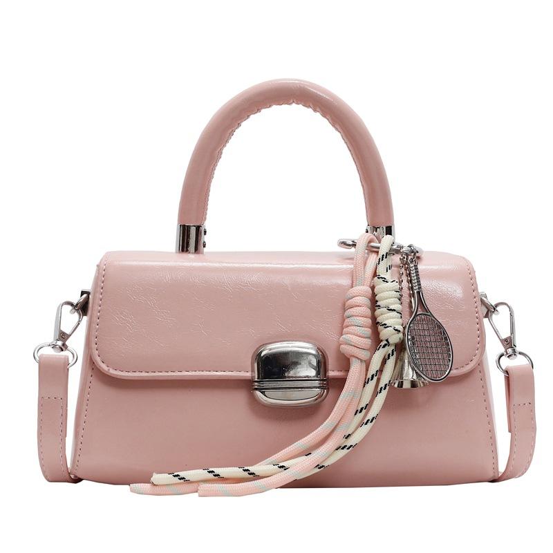 Hot Sale New Products Fashion Simple Style Versatile Portable Small Square Bag Ladies Commuter Niche Premium Casual Messenger Bag