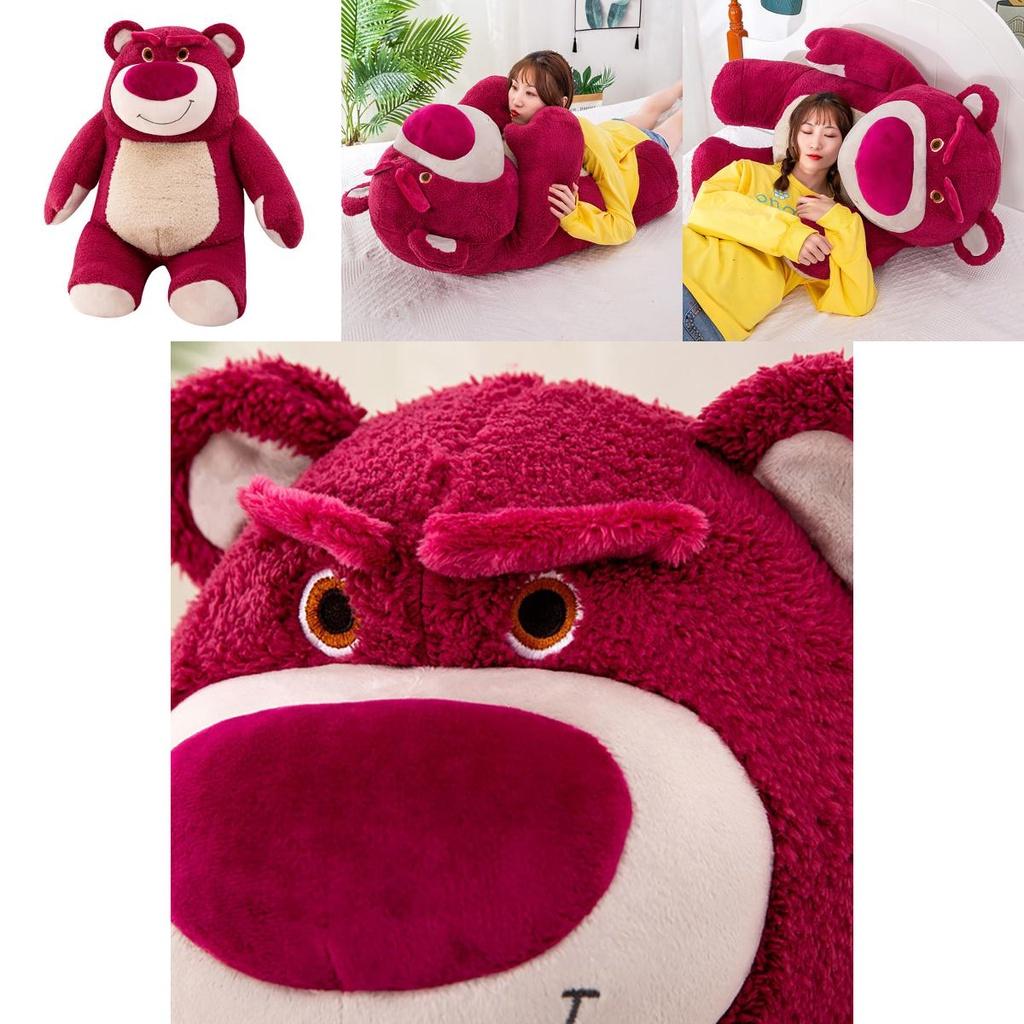 Kuscheliger Toy Story Lotso Erdbeerbär Plüschtier Stoffpuppe Geschenk für Kinder