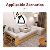 2pcs Multifunctional Telescopic Hidden Hinge Telescopic Design Dual Purpose Dual Use Bracket Smooth Operation Support Bracket