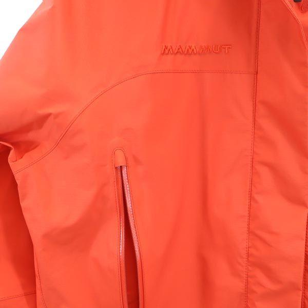 Mammut Outdoors Nylon Jacket M Orange Series With Storage Pouch Women Used