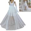 Formal Doll Clothing Accessory for Around 30 Cm Dolls, Tulle Gown Outfit for Shelf Display, Styling, and Photo Use