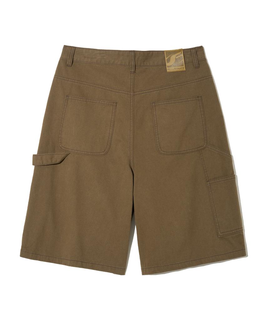 FILLUMINATE Bermuda-Shorts mit doppelter Knielänge - Braun