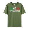 Italian By Marriage TShirt Italia Marriage Humor Printed TShirt Autumn  Mens Shirts Geek