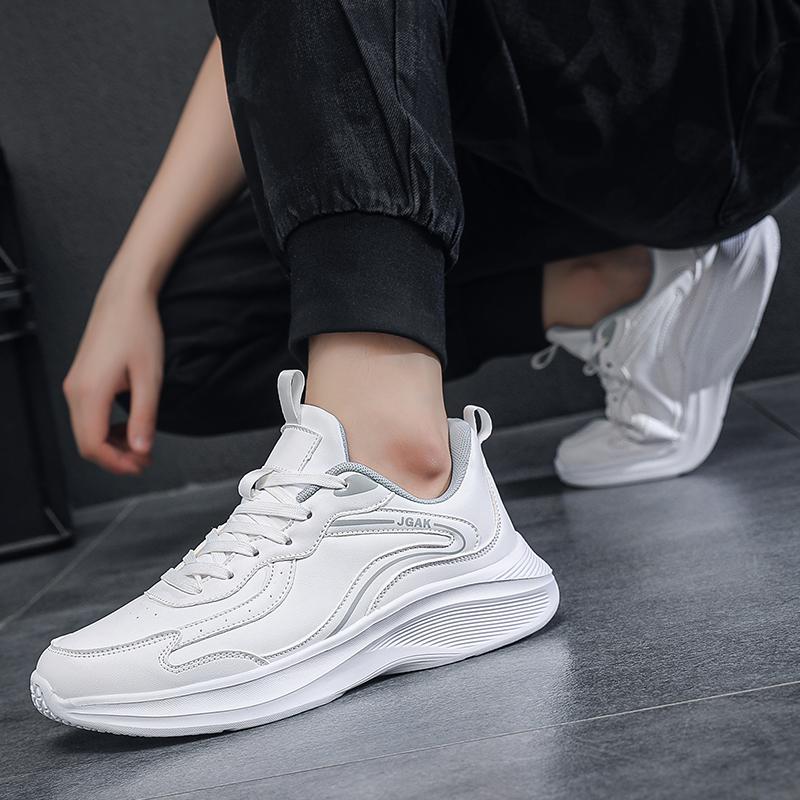 Men's shoes breathable odor resistant four season new casual sports shoes soft soles wear-resistant running leisure sports shoes