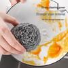 Hengxinruichu Extra Large Stainless Steel Scouring Pads with Handle