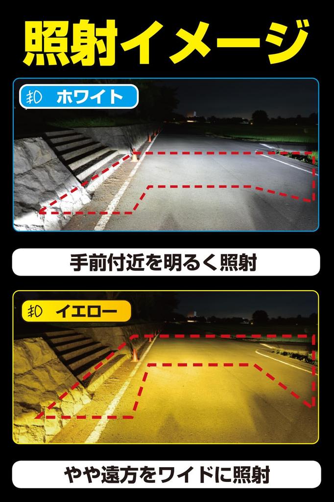 Basic by IPF LED Fog Lights for Vehicle Inspection Integrated Driver Easy M's Cars, H8, H11, H16, 3000lm, 2-Color Switching, 6000K2800K,