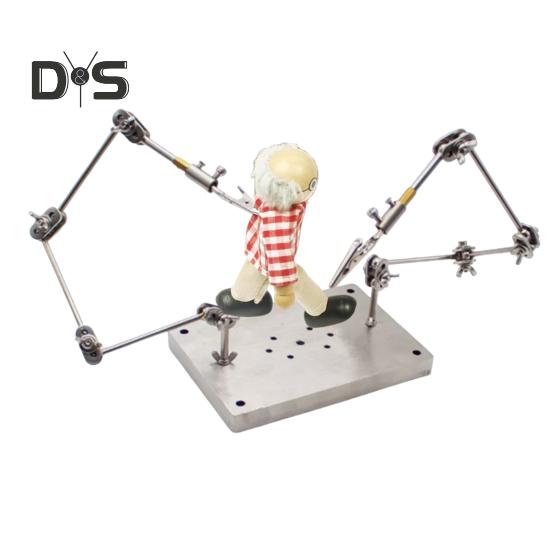 Armature Rigging System Stainless Steel Rig Arm High Stability Easy to Install Adjustable DIY Stop Motion Armature Kits