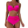 Ladies Sexy Swimsuit Split High Waist Belly Cover Sexy Hard Bag Bikini