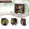 Bird Picture Frame,Card Holder Ornate Ornament Decorative Display Resin Photo Frame for Graduation