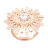 Sonnenschein Tanzendes Herz Sonnenblume Legierung Ring Damenringe 5482499