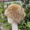 Unisex Thick Fur Dome Cap Retro Warm Flat Top Hat Outdoor Winter Accessories