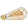 Vintage Light Bulb E27 4W High Light Transmittance Flexible Spiral Filament Adjustable Brightness Warm Light LED Bulb
