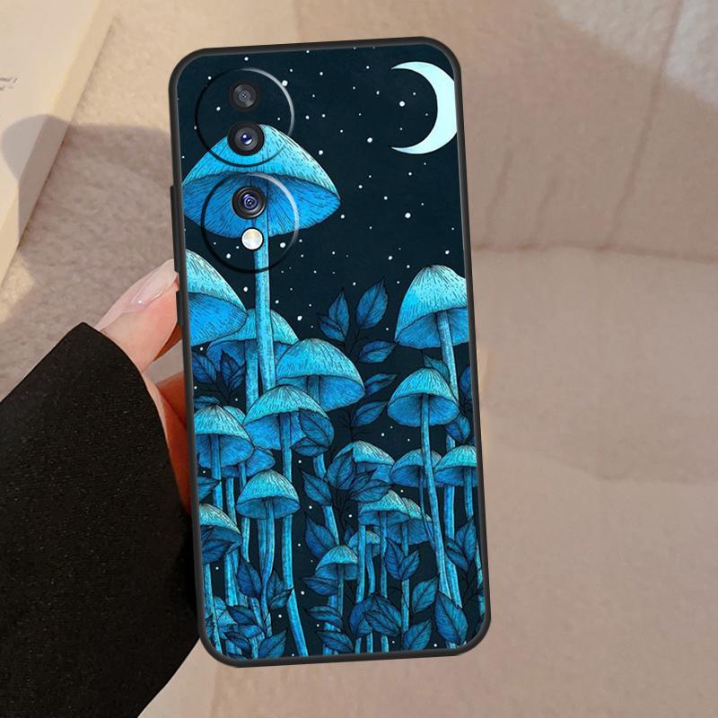 Weird Trippy Mushroom For Honor Magic V5 5 6 7 Pro Case For Honor 200 400 Lite 50 70 90 X8a X8b X9a X9b X9c Cover