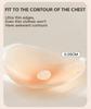 Silikonové krytky bradavek ve tvaru kapky vody, Neviditelné push-up vložky do podprsenky pro svatební šaty, Zabraňují povisnutí, Bez podpory ramínek