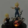 Dragon Ball Majin Vegeta Light-Up Anime Figure with Extra Hands & Heads