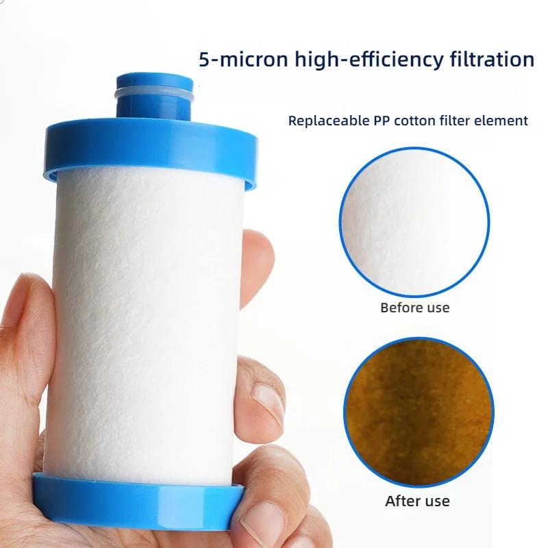 Purifier Output Universal Water Pipe Filter Pp Cotton Shower Bath Sprayer Strainer Faucet Filter Water Heater Kitchen Bathroom