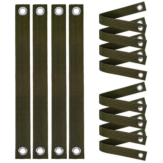 

2/6/12 шт. ремешок для дерева с втулкой, сильная несущая способность, хорошая поддержка, эффективно фиксируется, недавно посаженный ремень для ветвей, садовый инструмент 12pcs