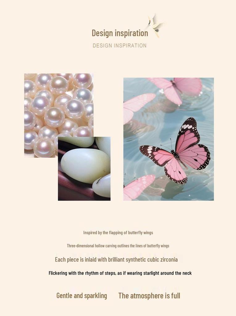 Butterfly Dance Necklace: S925 Sterling Silver, Light Luxury, Fashion Hetian Jade Butterfly on a Delicate Collarbone Chain for Women.
