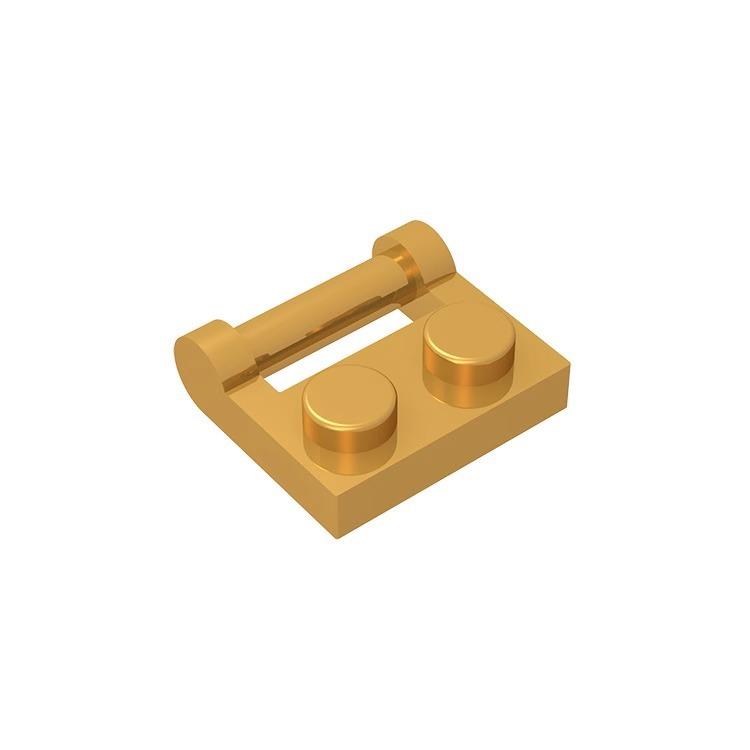 20pcs MOC Parts 48336 Plate 1 x 2 with Bar Handle Compatible Bricks DIY Building Blocks Toy Gift for Kids