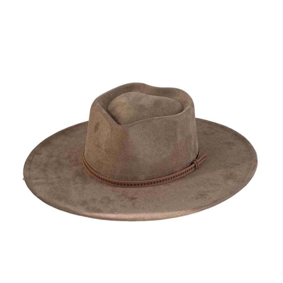 Cappello Top Cuore Colorato Suede Vegano Cappello Fedora a Tesa Larga 9 cm Cappello Jazz in Feltro Autunnale per Uomo e Donna Cappello Classico Chapeau Sombrero