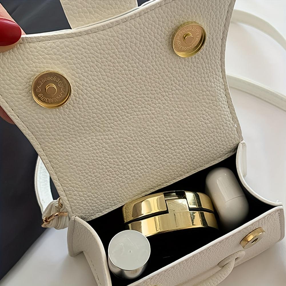 Chic Womens Square Handbag - Stylish Niche Design Mini Crossbody Purse - Versatile Top Handle Compact & Trendy - Ideal For Everyday Fashion