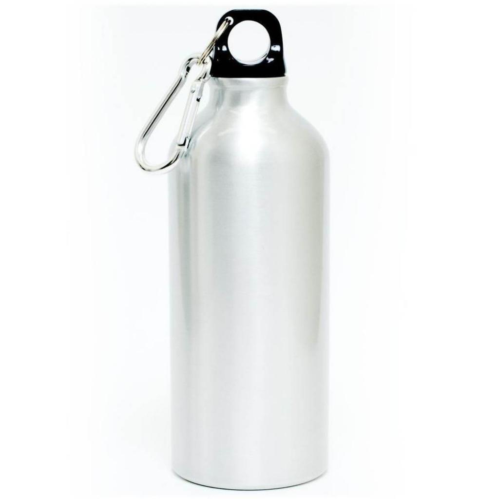 Aluminum Water Bottle with Carabiner Spill-Resistant for Hiking, Hikers