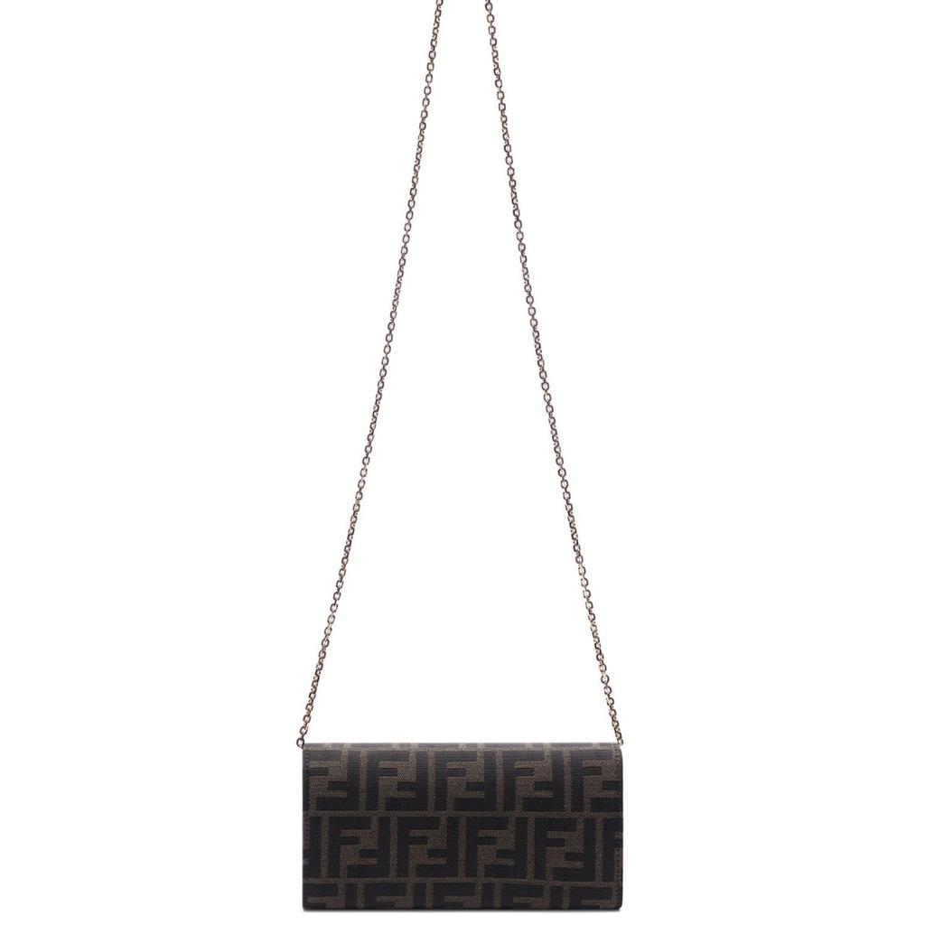Fendi 26SS Women's Baguette Chain Long Wallet (8M0365 A98P F0A6E 26S)