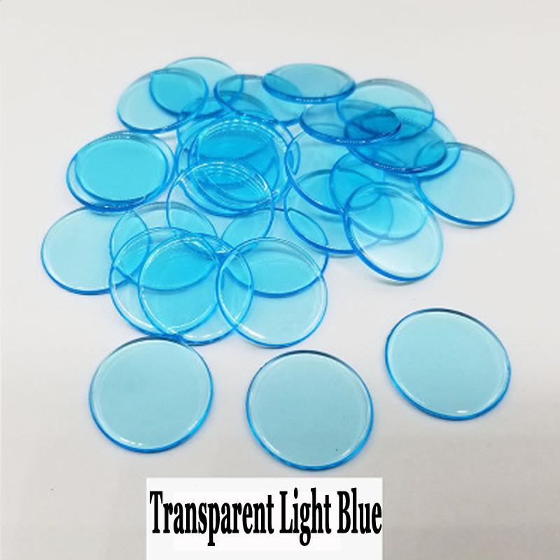 100Pcs 19Mm Count Bingo Chips Markers For Bingo Game Cards Plastic For Classroom Children And Carnival Bingo Games