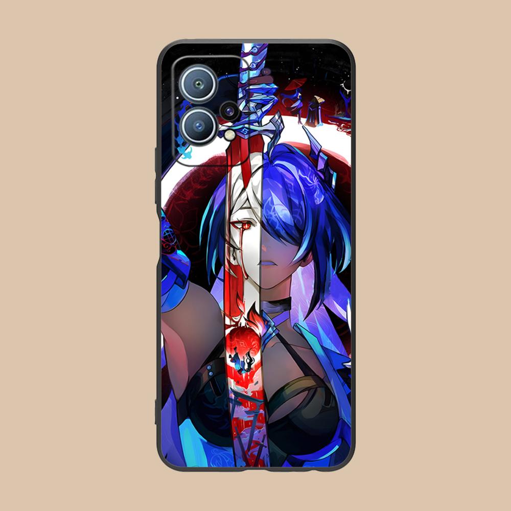 HSR Acheron Matte TPU Mobile Phone Case for Huawei P60 P50 P40 P30 P20 P10 P9 P8 Pro Lite Plus Colorful Printing Cover