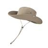 Western Cowboy Japanese Unisex Handsome Big Eaves Shading Breathable Sun Protection Outdoor Mountaineering Fishing Fisherman Hat