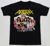 Seltenes VTG Anthrax State of Euphoria 1988 Kennzeichen T-Shirt 80er Thrash Band M