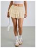 Korean Pleated A-line Skirt with Safety Pants - Summer Fashion for Women