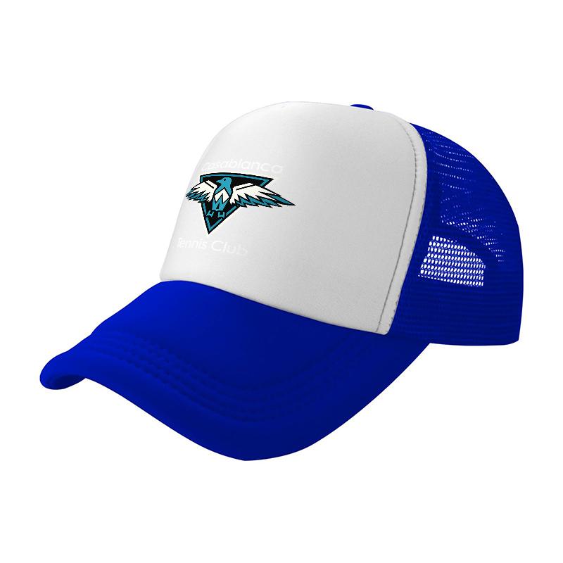 Spartan Eagle Logo Mesh Trucker Cap Breathable Adjustable Baseball Hat for Unisex and Women Outdoor Sports Fashion Accessory