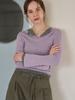 RAYHER Lapel V-Neck Knit [6 Collars]