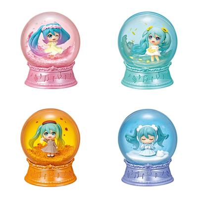Miku Scenery Dome A Seasonal Story 1 H90 X W140 X Made of PVC Re-Ment [Hatsune Series] - - Box, Approx. D80mm,