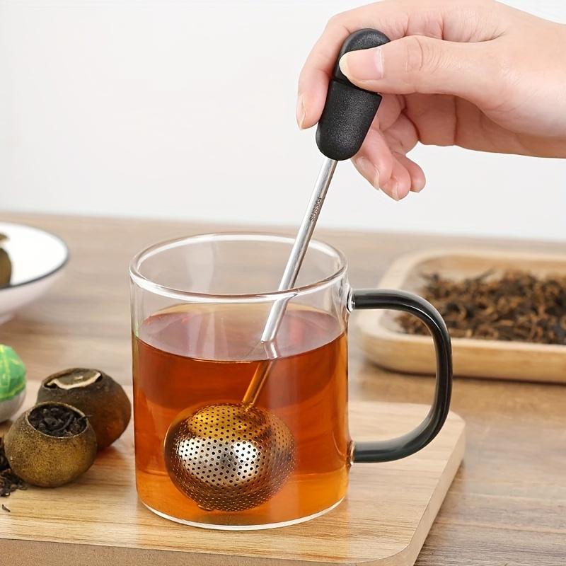 1 Adet paslanmaz çelik döner çay demleyici çay filtresi küçük yeşil turuncu çiçekli çay filtresi çay sızdırmaz çok fonksiyonlu çay demleme aracı